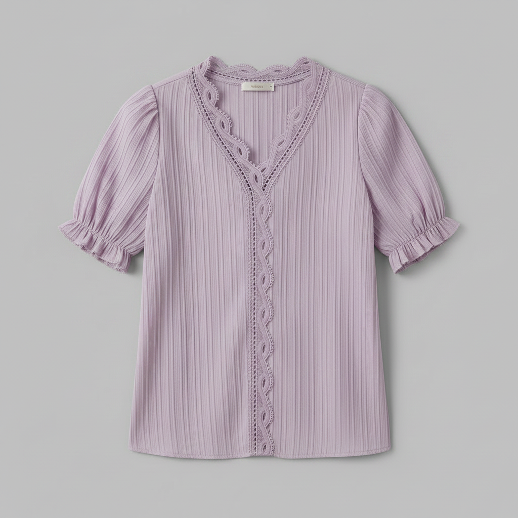 White Puff Sleeve Blouse | Women's Summer Tops Plus Size