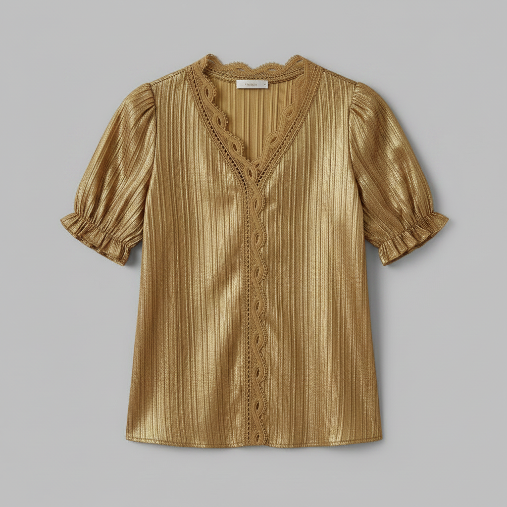 White Puff Sleeve Blouse | Women's Summer Tops Plus Size