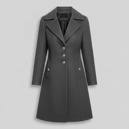 Elegant Women's Button Coat | Stylish Outerwear