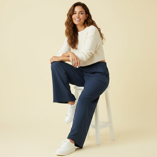 Elegant Leisure Trousers | Women's Comfortable Pants