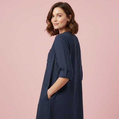 Tina | Women's Plus Size Maxi Dress in Soft Breathable Fabric